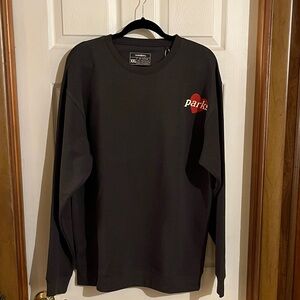 NWT Wondery “My Heart Is At The Parks” Women's Crewneck Sweatshirt